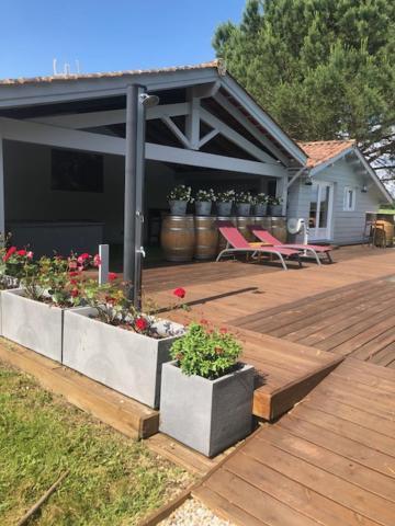 Gite Les Pins Perdus Saint-Ciers-d'Abzac Экстерьер фото
